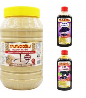 ENFES ÜÇLÜ - BOZKIR BEYAZ 2900 GR- ÜZÜM PEKMEZİ 950GR- DUT PEKMEZİ 950 GR ENFES ÜÇLÜ - BOZKIR BEYAZ 2900 GR- ÜZÜM PEKMEZİ 950GR- DUT PEKMEZİ 950 GR