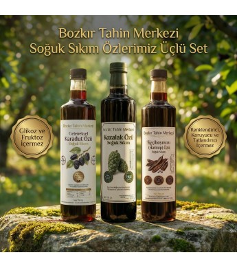 Şifa Paketi ( Karadut, Keçiboynuz, ve Kozalak) Özü net: 2100gr