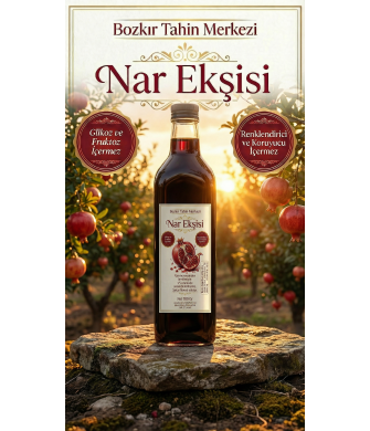 Bozkır Tahin Merkezi Nar Ekşisi (Katkısız) 700 gr Bozkır Tahin Merkezi Nar Ekşisi (Katkısız) 700 gr