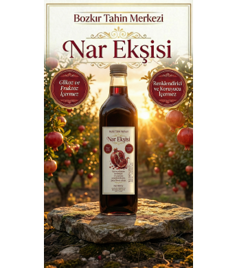 Bozkır Tahin Merkezi Nar Ekşisi (Katkısız) 700 gr
