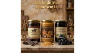 Muhteşem Üçlü Kavrulmuş Tahin 600gr- Üzüm ve Keçiboynuz Pekmezi 800 gr (katkısız)