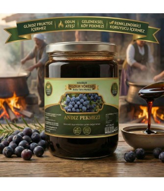 Bozkır Tahin Merkezi Geleneksel Andız Köy Pekmezi 800 gr (katkısız&doğal) Bozkır Tahin Merkezi Geleneksel Andız Köy Pekmezi 800 gr (katkısız&doğal)