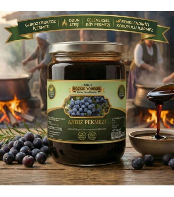 Bozkır Tahin Merkezi Geleneksel Andız Köy Pekmezi 800 gr (katkısız&doğal) Bozkır Tahin Merkezi Geleneksel Andız Köy Pekmezi 800 gr (katkısız&doğal)