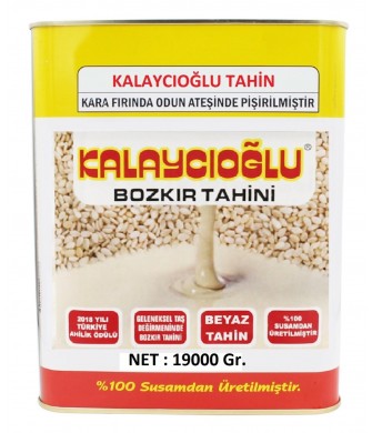 Kalaycıoğlu Beyaz Tahin 19 KG TENEKE