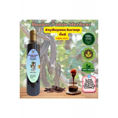 Bozkır Tahin Merkezi Keçiboynuz (harnup) Özü 700gr (katkısız&soguk sıkım)