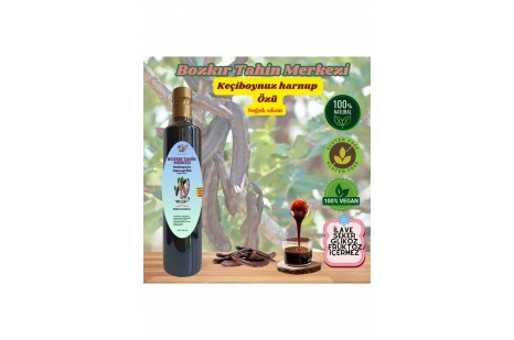 Bozkır Tahin Merkezi Keçiboynuz (harnup) Özü 700gr (katkısız&soguk sıkım)