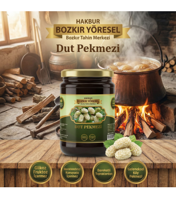 Bozkır Tahin Merkezi Geleneksel Köy Dut Pekmezi 800gr (doğal&katkısız) Bozkır Tahin Merkezi Geleneksel Köy Dut Pekmezi 800gr (doğal&katkısız)