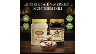 Bozkır Tahin Merkezi Geleneksel Taş Değirmen Beyaz Tahin 935 gr - Keçiboynuzu Pekmezi 950 gr