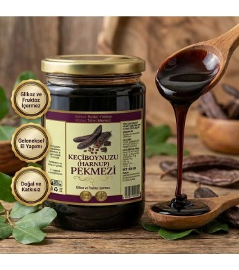 Bozkır Tahin Merkezi Geleneksel Köy Keçiboynuzu pekmezi 800 gr (doğal& katkısız) Bozkır Tahin Merkezi Geleneksel Köy Keçiboynuzu pekmezi 800 gr (doğal& katkısız)