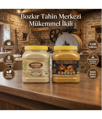 Ata Tohum Altın Susam Kavrulmuş Tahini 930 gr- Beyaz Tahin935gr (taş değirmen&katkısız) Ata Tohum Altın Susam Kavrulmuş Tahini 930 gr- Beyaz Tahin935gr (taş değirmen&katkısız)