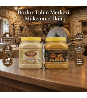 Ata Tohum Altın Susam Kavrulmuş Tahini 930 gr- Beyaz Tahin935gr (taş değirmen&katkısız) Ata Tohum Altın Susam Kavrulmuş Tahini 930 gr- Beyaz Tahin935gr (taş değirmen&katkısız)