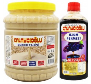 ENFES İKİLİ- BEYAZ TAHİN 1900 GR - ÜZÜM PEKMEZİ 950 GR
