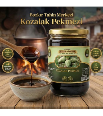 Bozkır Tahin Merkezi Geleneksel Köy Kozalak Pekmezi 800 gr (ev yapım&doğal)