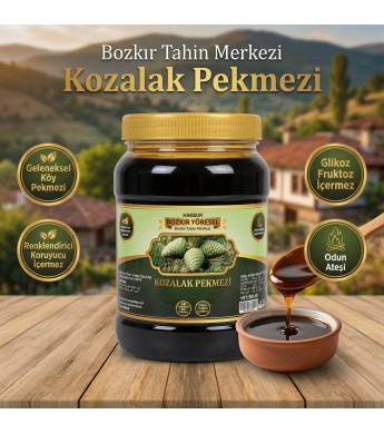 Geleneksel Kozalak Köy Pekmezi 950 gr (ev yapım&odun ateşi)