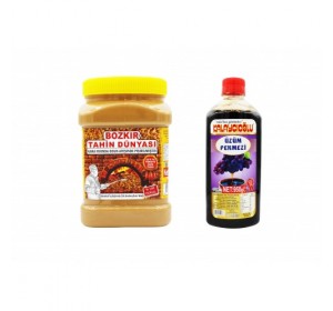 BTD Kepeksiz Tahin 935 Gr. - Üzüm Pekmezi 950 Gr.