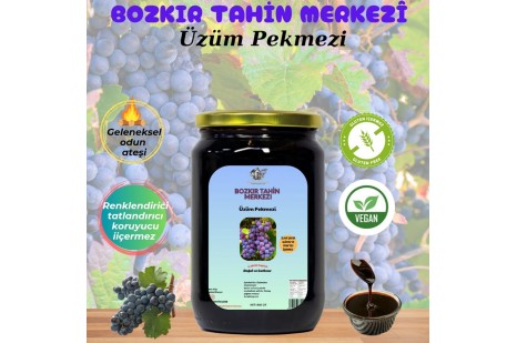 Bozkır Tahin Merkezi Üzüm Köy Pekmezi 800 gr (Doğal&katkısız)